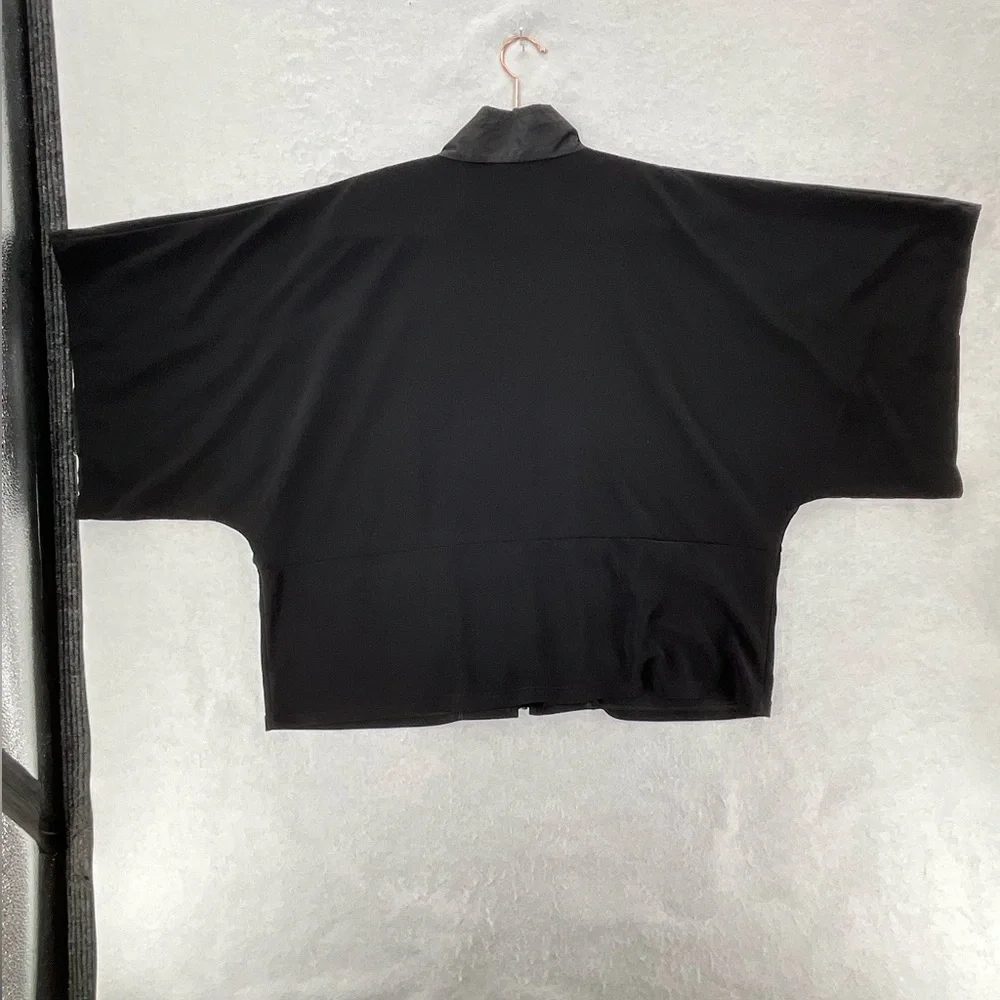 Joseph Ribkoff‎ 221123 Black Zip Up Jacket XL